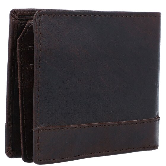 Spikes & Sparrow Wallet RFID leather 11 cm