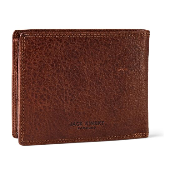 Jack Kinsky Porto 101 Wallet RFID protection Genuine Leather 12.5 cm