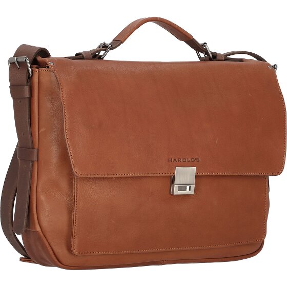 Harold's Ivy Lane briefcase leather 37 cm laptop compartment
