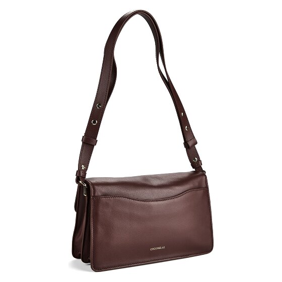 Coccinelle C-Me Shoulder Bag Genuine Leather 26 cm