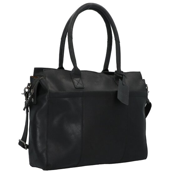 Burkely Vintage Doris shoulder bag leather 39 cm laptop compartment