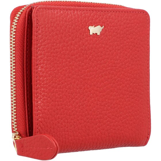 Braun Büffel Asti Wallet RFID protection Genuine Leather 10 cm