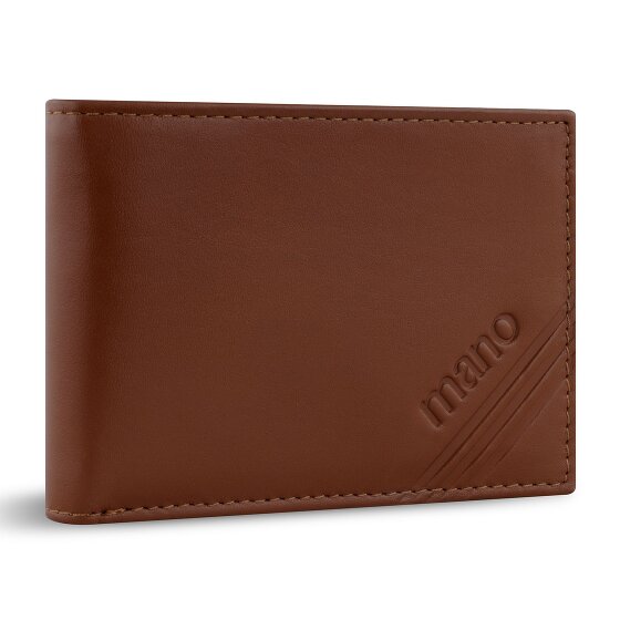 mano Don Antonio Wallet RFID protection Genuine Leather 10 cm