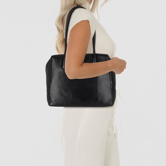 aunts & uncles Olive Shoulder Bag Leather 36 cm Laptop compartment