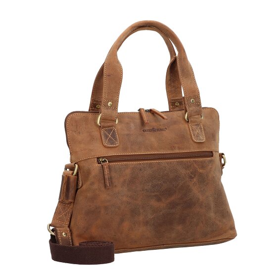 Greenburry Vintage briefcase leather 37 cm laptop compartment