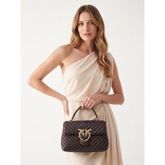 PINKO Love Lady Handbag Genuine Leather 22 cm
