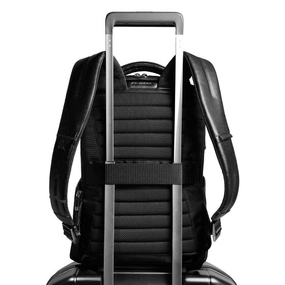 Piquadro Zaino Daypack Leather 40 cm Laptop compartment