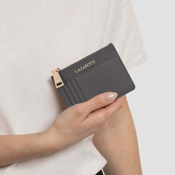 Lazarotti Bologna Leather key case leather 11.5 cm with air tag compartment Lazarotti Bologna Leather key case leather 11.5 cm with air tag compartment