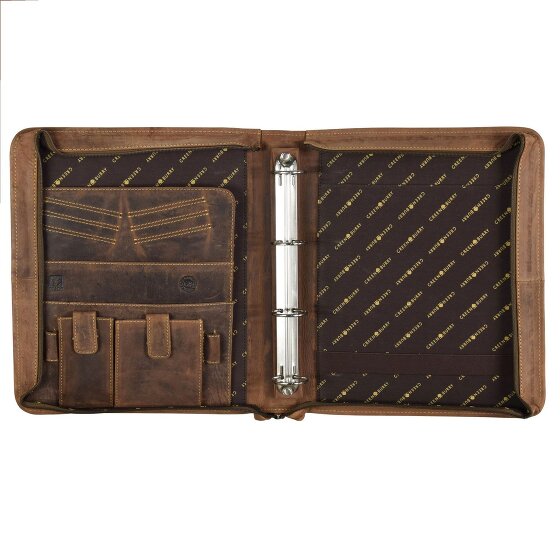 Greenburry Vintage ring folder leather 29 cm