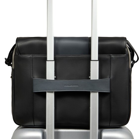 Piquadro Urban Messenger RFID protection Leather 35 cm Laptop compartment