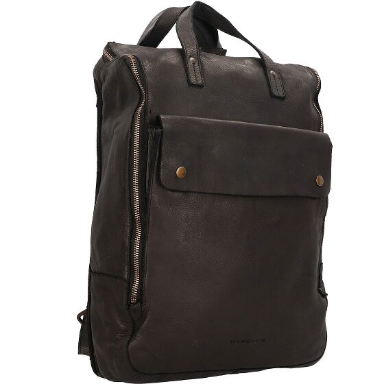 Harold's Submarine backpack leather 37 cm laptop compartment