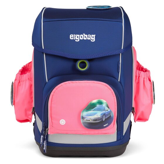 ergobag Accessories Fluo Led Side Pockets Safety Set 3pcs.