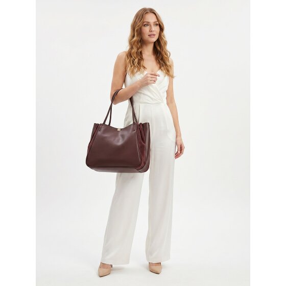 Coccinelle Pansy Shoulder Bag Genuine Leather 34 cm