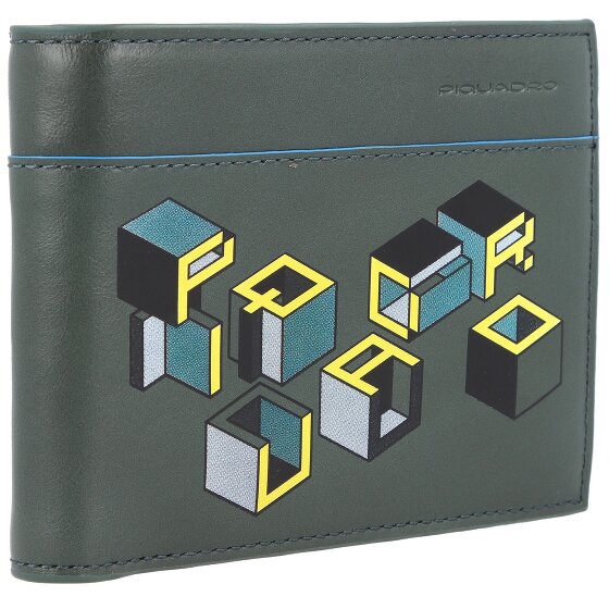 Piquadro Blue Square Revamp wallet RFID leather 13 cm