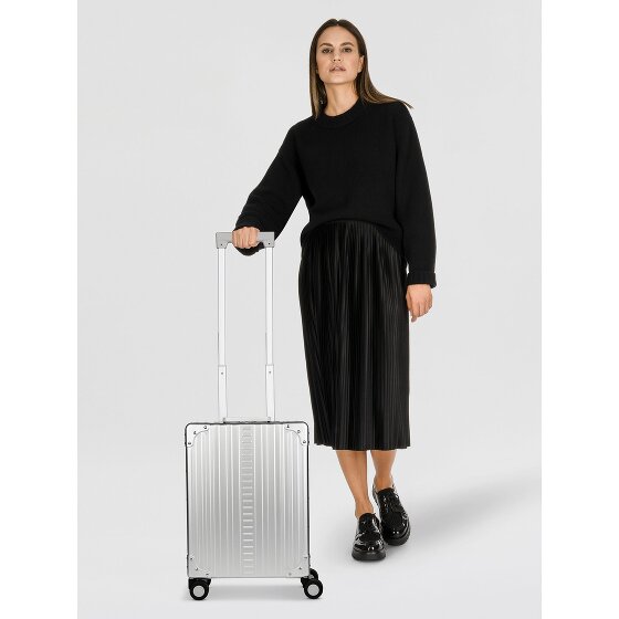 Aleon Business 4-wheel Aluminum Cabin suitcase, 50 cm, with Laptop Compartment