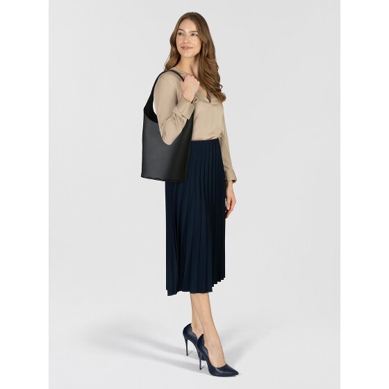 Boss Lenah Shoulder Bag Genuine Leather 22 cm