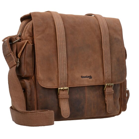 Greenland Nature Montenegro Messenger leather 31 cm laptop compartment