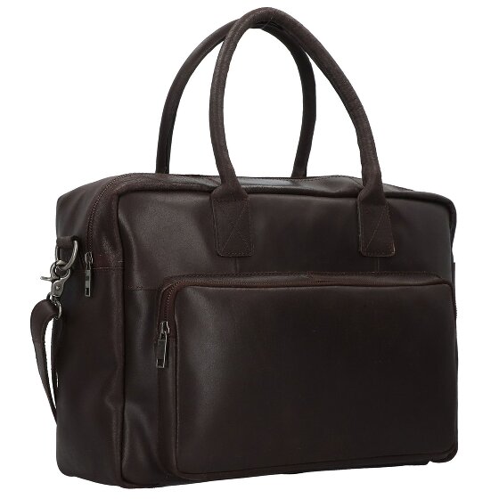 Burkely Vintage Mitch briefcase leather 39 cm laptop compartment