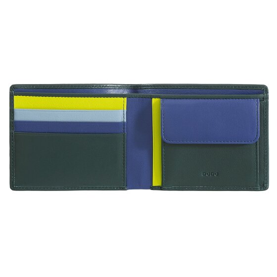 DuDu Azzorre Wallet RFID protection Genuine Leather 11 cm
