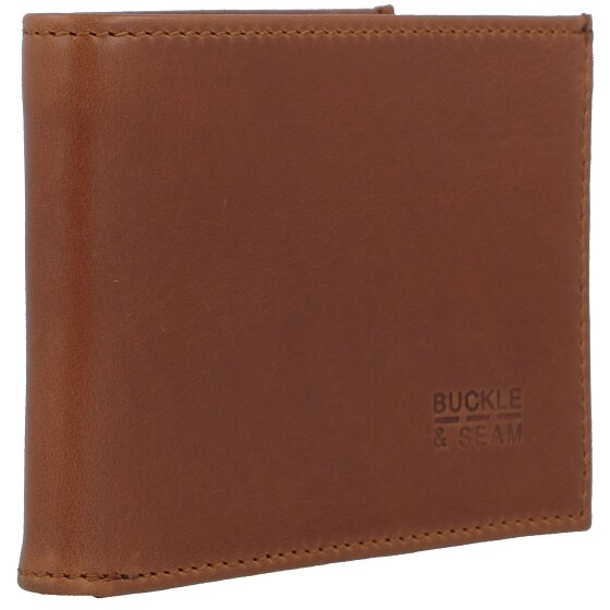 Buckle & Seam Bill wallet leather 11.5 cm