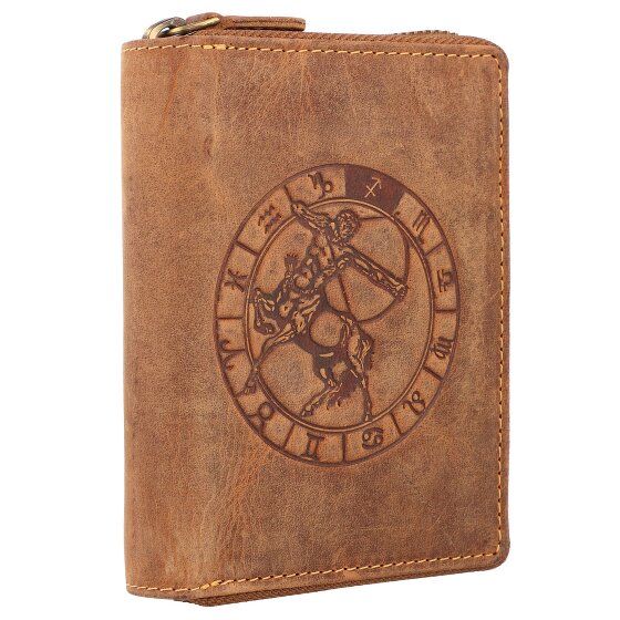 Greenburry Vintage zodiac wallet leather 10 cm