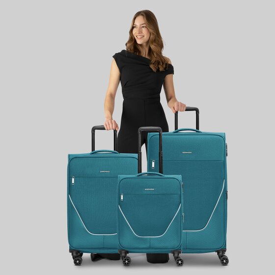 Stratic taska 4-wheel suitcase set 3 pcs. with stretch fold Stratic taska 4-wheel suitcase set 3 pcs. with stretch fold