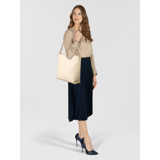 Coccinelle C-Me Lock Shoulder Bag Leather 29 cm