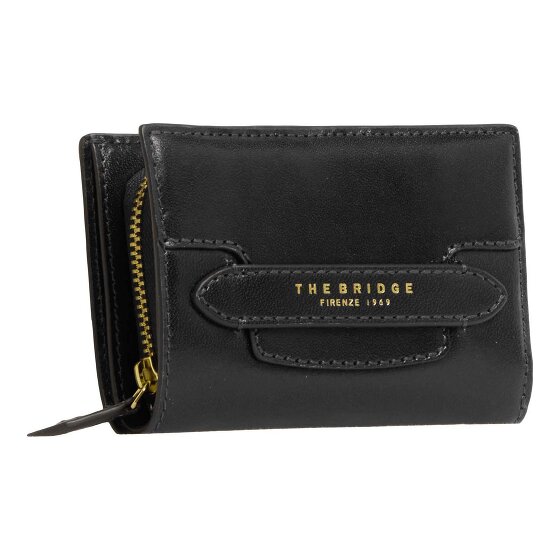 The Bridge Lucrezia Wallet RFID protection Genuine Leather 12 cm