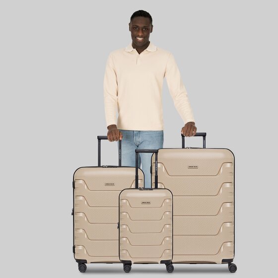 Smartbox Edition 01 4 wheels Suitcase set 3-piece with expansion pleat