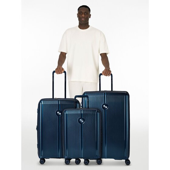 Polestream Paris 4 wheels Suitcase set 3-piece with expansion pleat