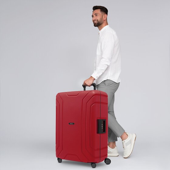 Redolz Essentials 15 4-wheel trolley 75 cm with three-point closure