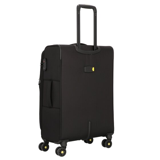 d&n Travel Line 9704 4 wheels Suitcase set 3-piece with expansion pleat