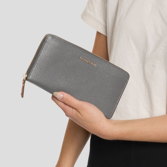 Lazarotti Bologna Leather Wallet Leather 19 cm