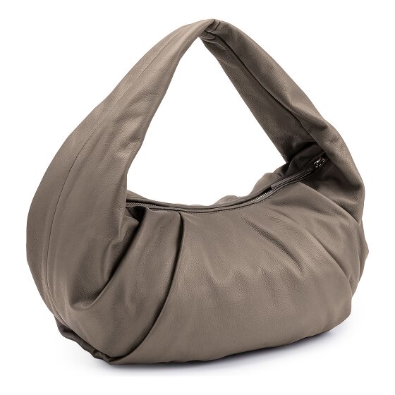 LES VISIONNAIRES Greta Shoulder Bag Genuine Leather 37 cm