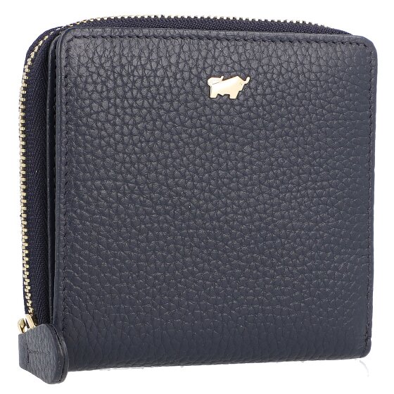 Braun Büffel Asti Wallet RFID protection Genuine Leather 10 cm