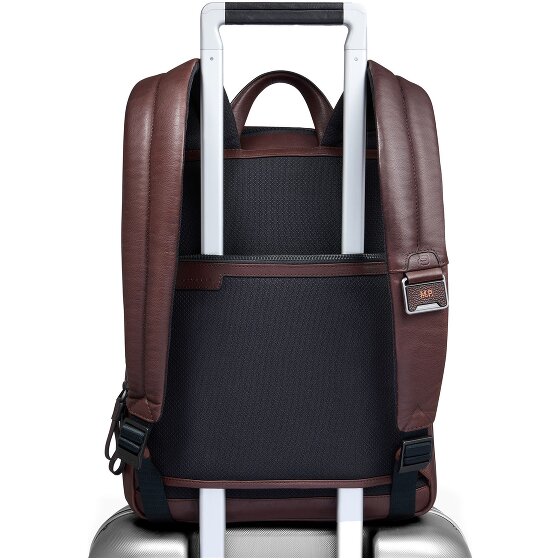 Piquadro Harper Daypack Leather 38 cm Laptop compartment