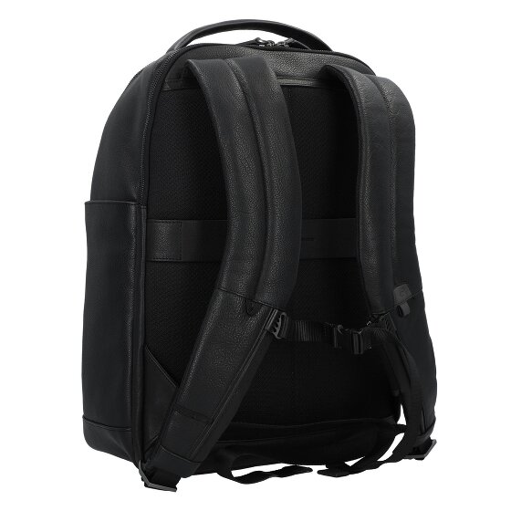 Piquadro Paavo Business backpack Leather 42 cm Laptop compartment