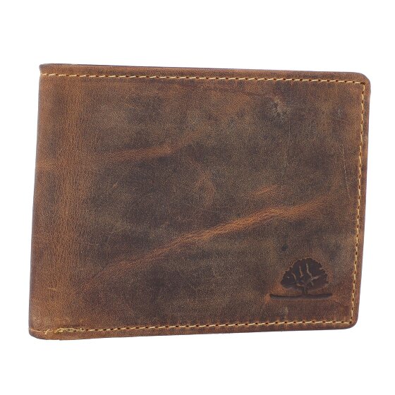 Greenburry Vintage wallet RFID leather 13 cm