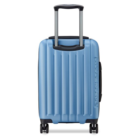 Delsey Paris Longitude 4 wheels Cabin trolley 55 cm with expansion pleat