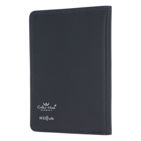 Golden Head Polo ID card case RFID leather 9 cm