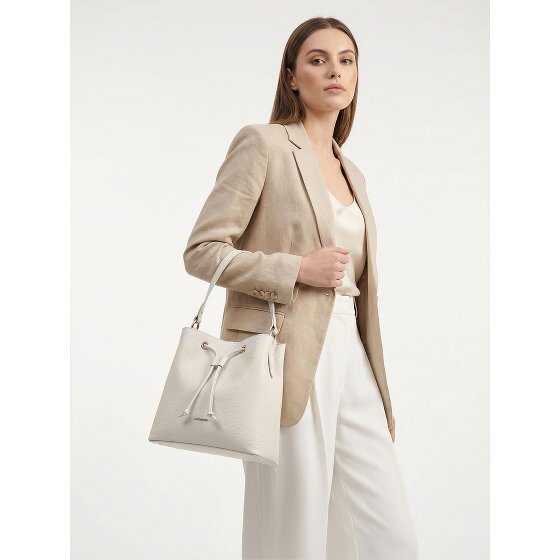 Lazarotti Bologna Leather Crossbody Bucket Bag, 25 cm