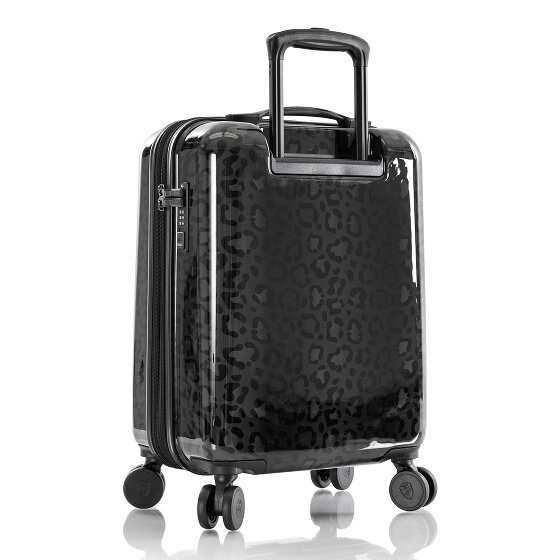 Heys Black Camo 4 wheels Cabin trolley S 53 cm with expansion pleat