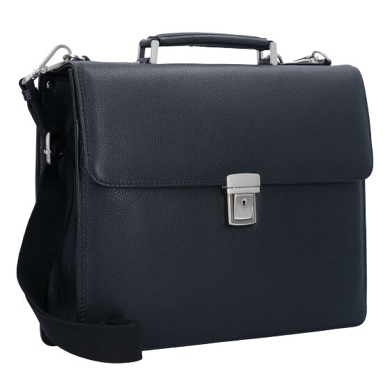 Leonhard Heyden Berlin briefcase leather 38 cm laptop compartment