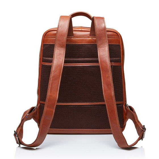 Castelijn & Beerens Firenze backpack RFID leather 41 cm laptop compartment