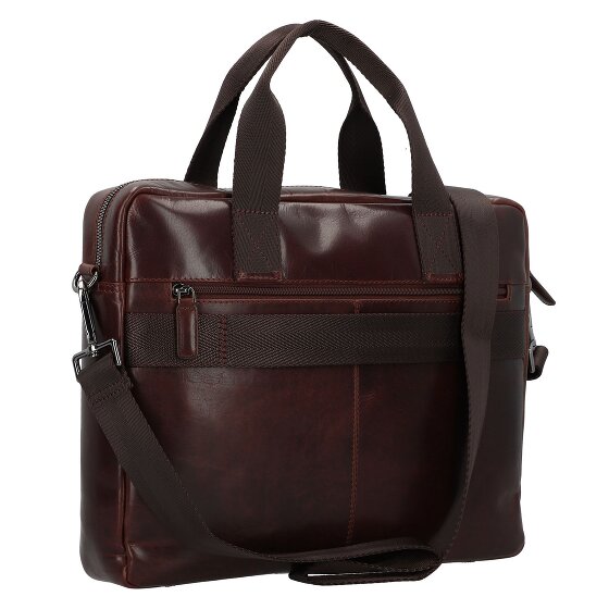 Bugatti Romano Briefcase Leather 38 cm Laptop compartment