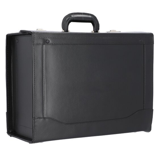 Alassio Leather pilot case 45 cm laptop compartment