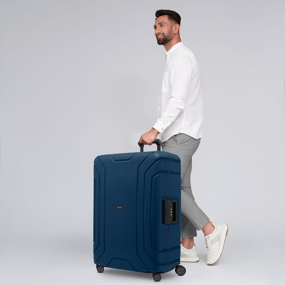 Redolz Essentials 15 4-wheel trolley 75 cm with three-point closure
