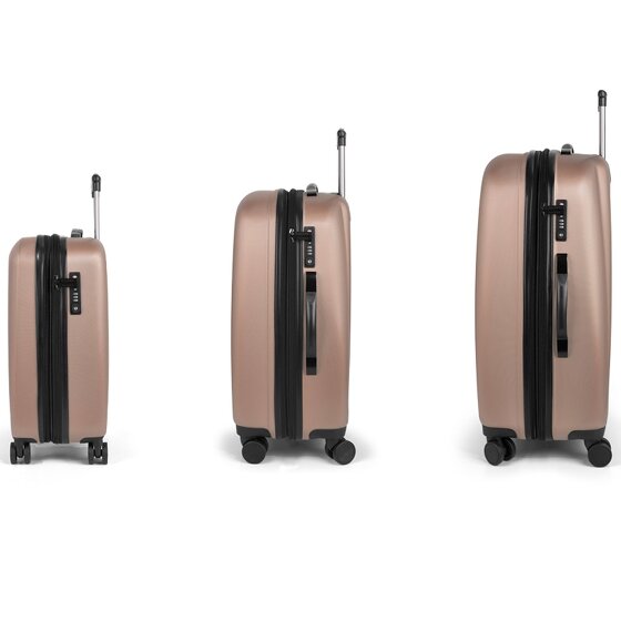 Gabol Paradise XP 4 wheels Suitcase set 3-piece with expansion pleat Gabol Paradise XP 4 wheels Suitcase set 3-piece with expansion pleat
