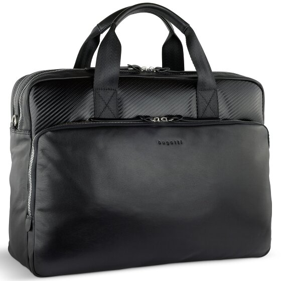 Bugatti Comet Briefcase Leather 42 cm Laptop compartment