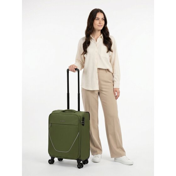Stratic taska 4 wheels Cabin suitcase S 55 cm Expandable